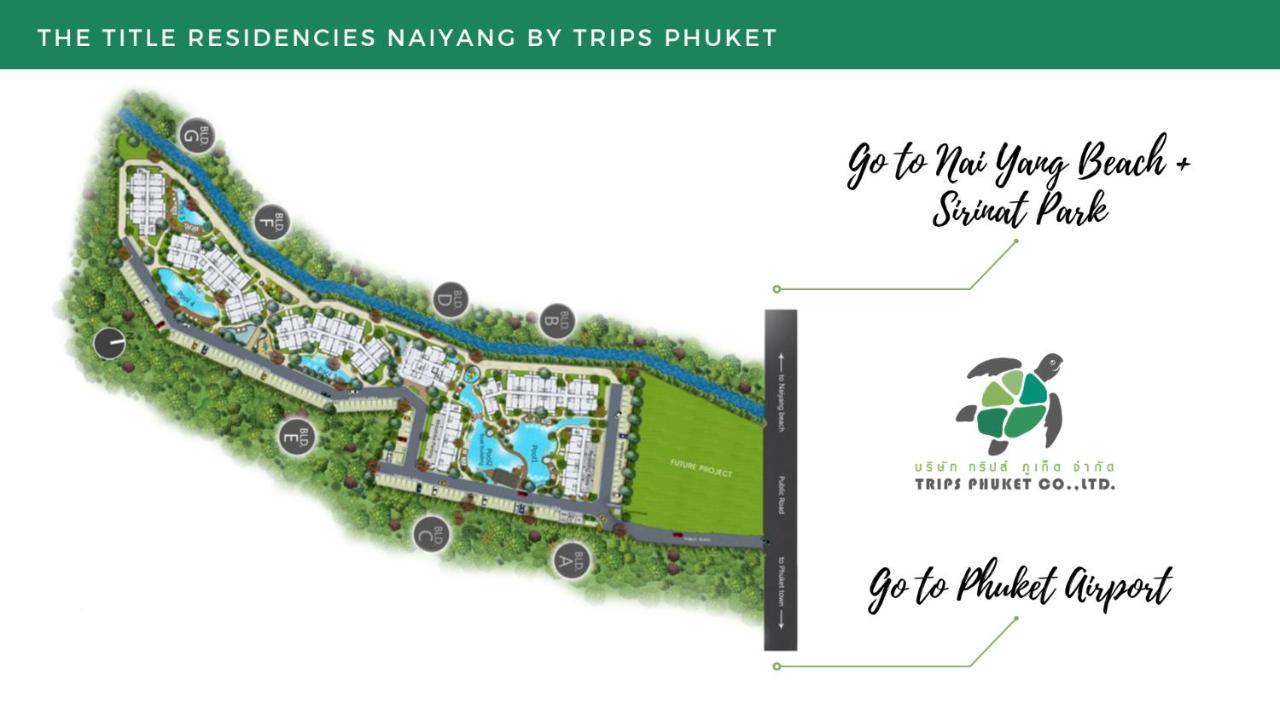 The Title Residencies Naiyang By Trips Phuket - Sha Certified Aparthotel Ban Bo Han Exterior foto